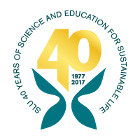 SLU 40 years logo