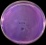 <strong>Fig. 73:2.</strong> Cultivation of <i>Proteus vulgaris</i>, strain SLV 476, on a purple agar plate (with lactose) for 24 h at 37°C. The bacteria are quickly spreading out a on the agar surface, because <i>P. vulgaris</i> swarms. The length of the scale bar is equivalent to 1 cm. Date: 2013-12-25.
<p>