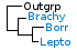 <strong>Fig. 100:1.</strong> Phylogenetic tree based on 16S rRNA gene sequences, which illustrates the relations between members of the order <i>Spirochaetales</i>. All taxa in the tree belong to the phylum <i>Spirochaetes</i> except <i>Streptococcus pyogenes</i> and <i>Staphylococcus aureus</i> subsp. <i>aureus</i>, which belong to the phylum <i>Firmicutes</i> and <i>Escherichia coli</i>, which belongs to the phylum <i>Proteobacteria</i>. The genera which are represented in VetBact are indicated by vertical bars. Names of taxa in blue are included in VetBact and taxa in bold are included in this  bacterial page.</p> 

<p>The tree was generated on line by using the computer program "Tree Builder" at <a href="http://rdp.cme.msu.edu/" target="_blank">the website of RDP</a>. <i>E. coli</i> was chosen as outgroup. (T) means type strain. Date: 2016-02-10.</p>